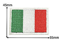 Нашивка Флаг Италии 64х44 мм