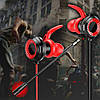 Навушники вакуумні GM101, з мікрофоном / Дротові навушники для ігор навушники з шумозаглушенням, фото 2