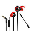 Навушники вакуумні GM101, з мікрофоном / Дротові навушники для ігор навушники з шумозаглушенням, фото 3