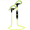 Вакуумні Bluetooth навушники MDR A620BL+BT AWEI, 90 дБ, з мікрофоном, Зелені / Навушники ведучі для спорту, фото 4