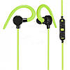 Вакуумні Bluetooth навушники MDR A620BL+BT AWEI, 90 дБ, з мікрофоном, Зелені / Навушники ведучі для спорту, фото 5