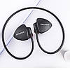 Спортивні безпровідні навушники MDR A840, Bluetooth, Чорні / Стерео навушники з мікрофоном на акумуляторі, фото 5