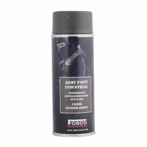 Фарба маскувальна, професійна (НАТО) FOSCO ARMY PAINT 400 ml - Ranger Green