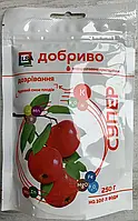 Супер Добриво 250г/100л Дозрівання, водорозчинне кристалічне, чудовий смак плодів, Сімейний Сад