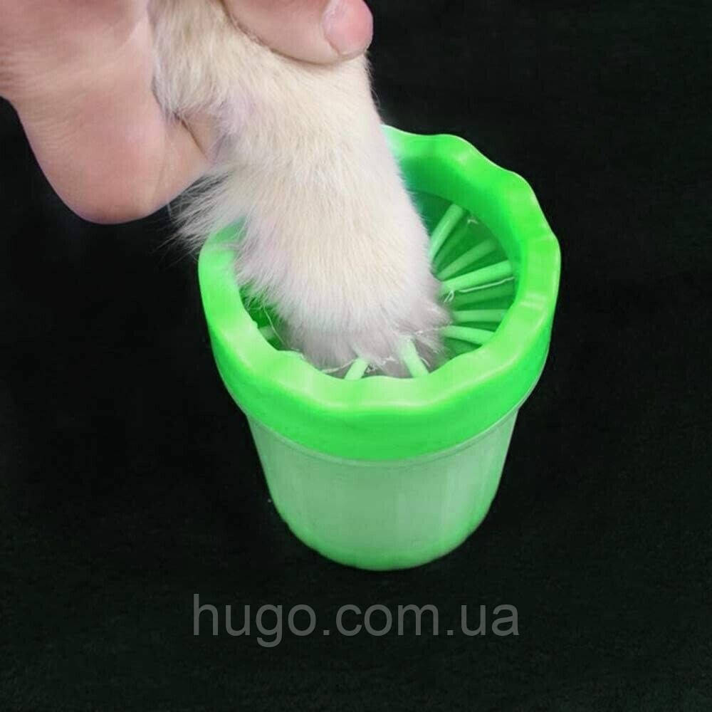 Лапомойка для собак (11,5х9,4см) Soft gentle / Cиликоновый стакан для мытья лап - фото 8 - id-p1813637864