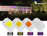 №9 LEd Smart IC 50w 6000K Newspectrum Светодиод 50 ватт 220 вольт (1,4мм. база) світлодіодна матриця 50w, фото 7