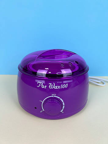 Воскоплав баночний з терморегулятором PRO-WAX 100, фіолетовий, фото 1