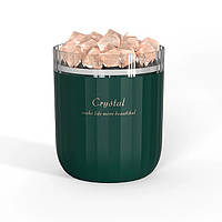 Портативний зволожувач повітря із натуральними кристалами гімалайської солі Crystal Spa Зелений