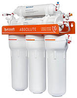 Фільтр зворотного осмосу Ecosoft Absolute з мінералізатором, мембрана 75gpd DuPont, дренаж 1:1