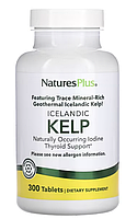 NaturesPlus, Kelp, Исландские бурые водоросли, 300 таблеток