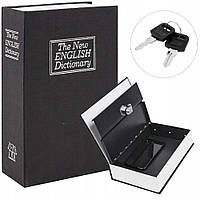 Сейф Книга з Ключем 240х155х55мм Чорна Spec (SP-78633)
