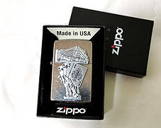 Запальничка Zippo 49536 Dead Mans Hand Emblem Design "Рука мерця", фото 3