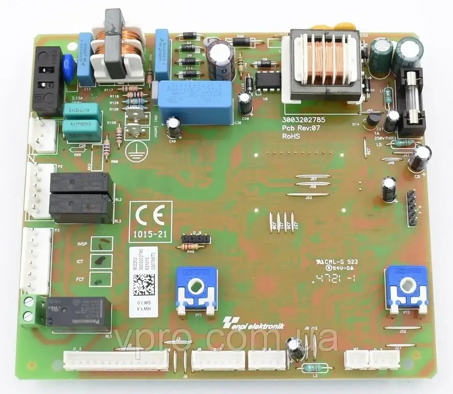 Плата управління до газового котла Protherm JAGUAR 24 JTV Ягуар 24-28 kw. Art. D003202285, 0020119390