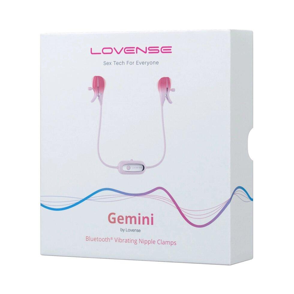 Смарт-вібратор для сосків підходить для вебкама Lovene Gemini, фото 1