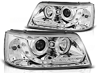 ПЕРЕДНИЕ ФАРЫ ТЮНИНГ VW T5 04.03-08.09 DAYLIGHT CHROME