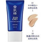 Kose Sekkisei White BB Cream SPF40 PA+++  Освітлюючий ВВ крем, відтінок 02 натуральний беж, 30 мл, фото 6