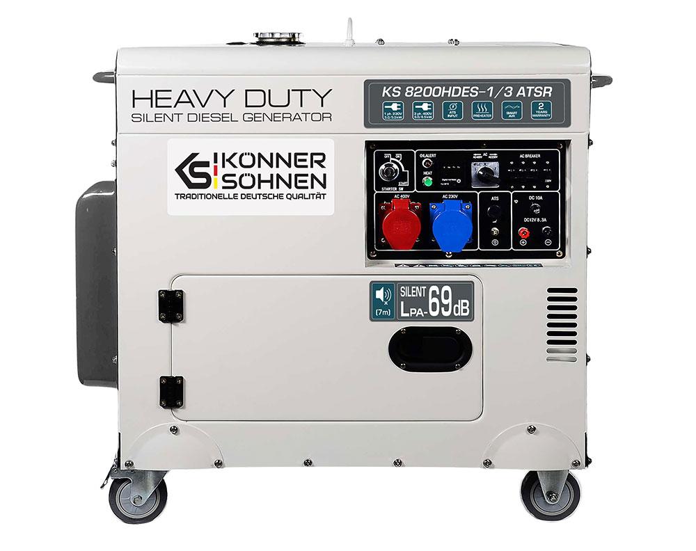 Дизельний генератор KS 8200HDES-1/3 ATSR Könner & Söhnen, фото 1