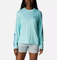Женская рубашка с длинным рукавом PFG Tidal Tee COLUMBIA Sportswear Palapa Palms