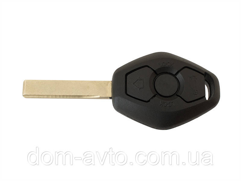 BMW 3 E36 E46 5 E39 7 E38 X3 E83 X5 E53 корпус дистанційного керування 3 КНОПКИ - ПРЯМА ФОРМА