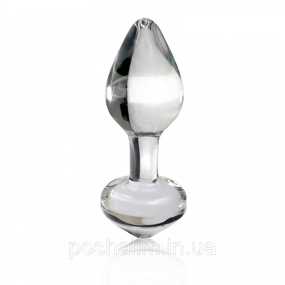 Анальний корок скляний Pipedream Icicles No 44 Dildo Dildo Glass, фото 1