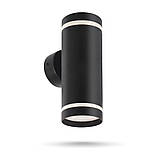 Накладний неповоротний світильник Feron ML388-2 чорний, фото 3