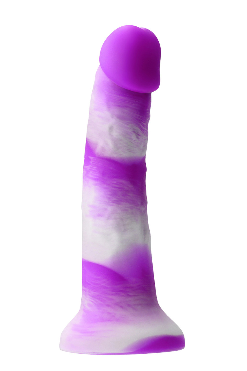 Фалоїмітатор силікон NS Novelties Colours Pleasures Yum 6" Dildo Purple