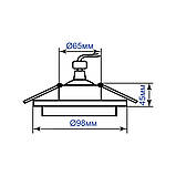 Вбудований світильник Feron DL2911, фото 3
