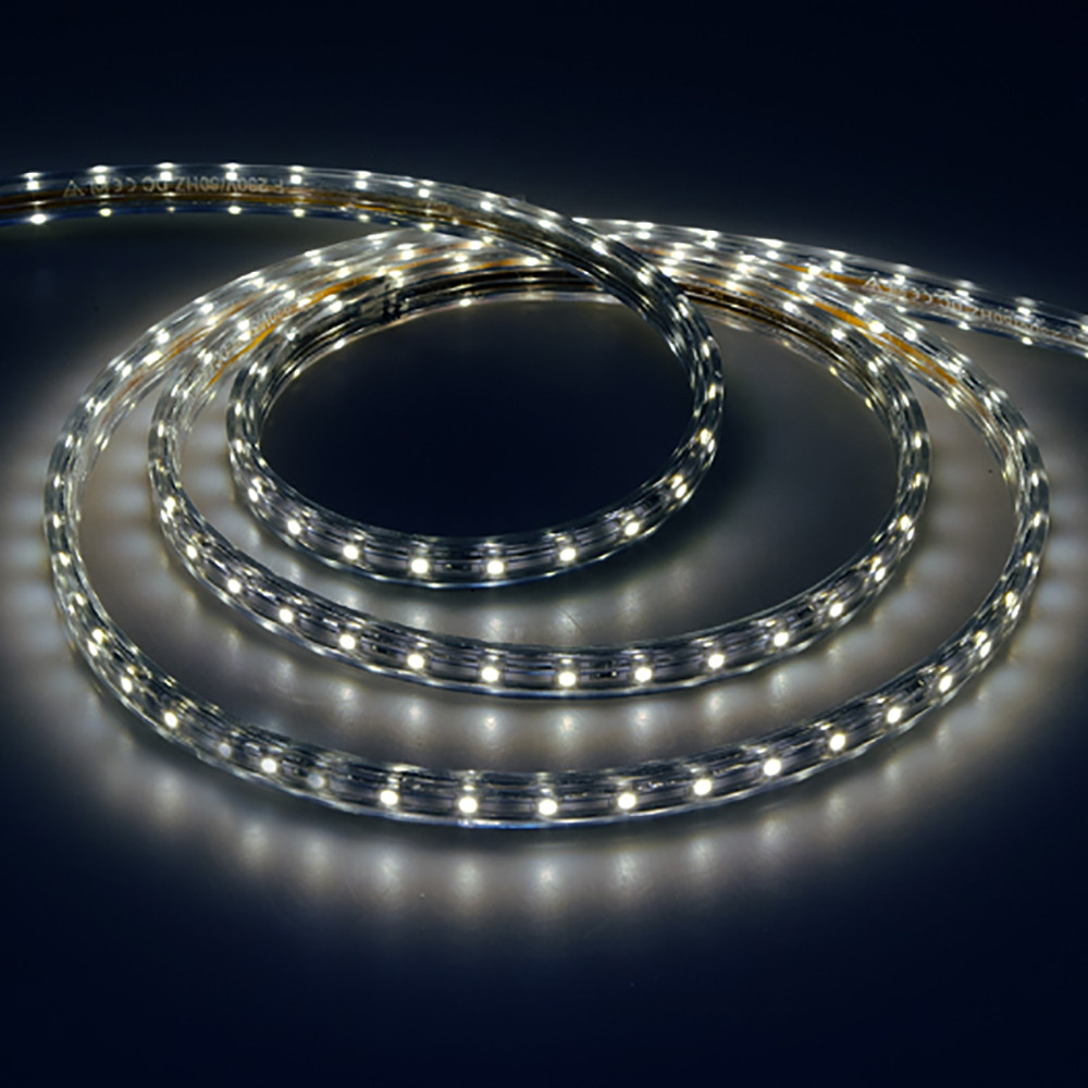 Світлодіодна стрічка Feron LS704 SANAN 60SMD / м 220V IP67 білий (min 100m), фото 1