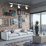 Трековий світильник Feron AL100 8W білий, фото 3