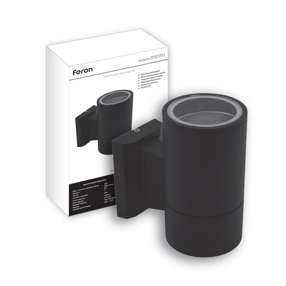 Архітектурний світильник Feron DH0701 чорний, фото 1
