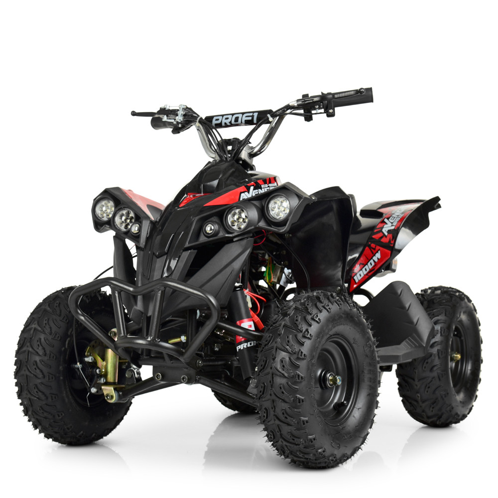 Электроквадроцикл для подростка на аккумуляторе Profi с сигналом на ...