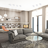 Світлодіодний світильник Feron AL543 10W чорний, фото 3