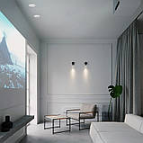 Вбудований поворотний світильник Feron DL0375 білий, фото 3