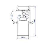 Трековий світильник Feron AL157 чорний, фото 3