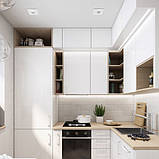 Вбудований поворотний світильник Feron DL0380 чорний, фото 2