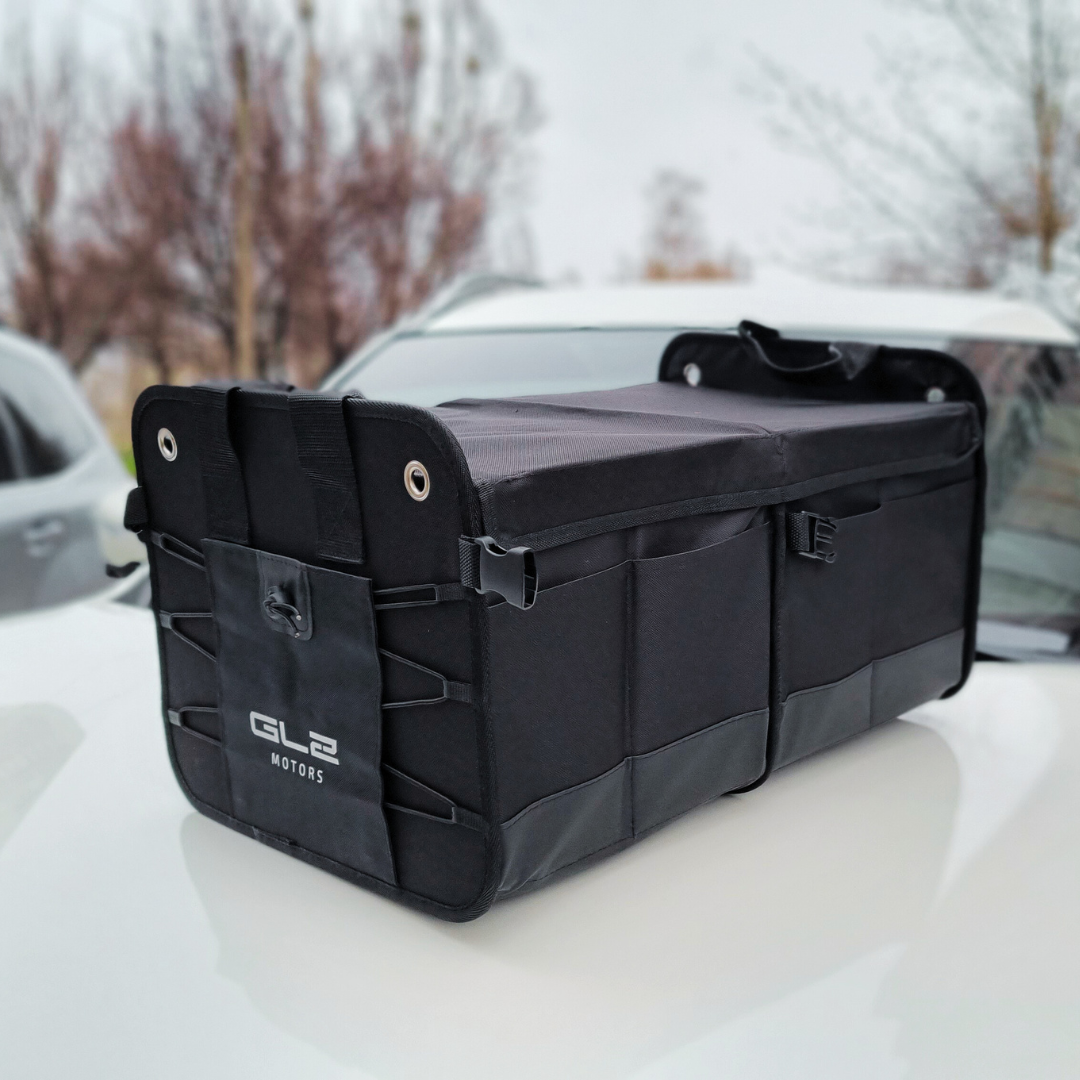 Сумка органайзер в багажник автомобіля з кришкою, фото 1