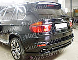 Спйлер Bmw X5 E70 (спойлер на кришку багажника БМВ Х5 Е70), фото 2