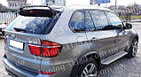 Спйлер Bmw X5 E70 (спойлер на кришку багажника БМВ Х5 Е70), фото 4