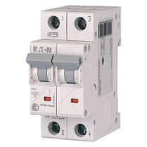 Автоматичний вимикач 2Р, HL-С16-2 / Модульний автоматичний вимикач / На DIN- рейку / Eaton (Moeller), фото 2