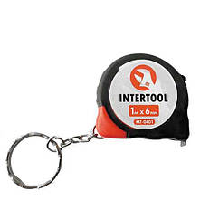 Рулетка з фіксатором 1 м·6 мм INTERTOOL MT-0401