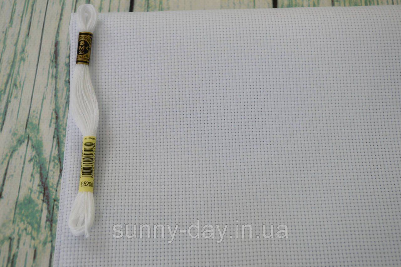 Канва Аида 11 каунт белая, 50*50см (ID#519722508), цена: 105 ₴, купить ...