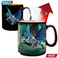 Чашка хамелеон DC COMICS Batman and Joker Ceramic Mug кружка Бэтмен и Джокер 460 мл