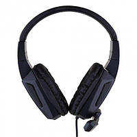 Ігрові навушники-гарнітура XO-GE-01 Black