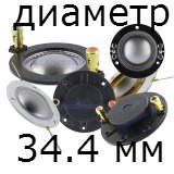 Діаметр котушки 34.4 mm