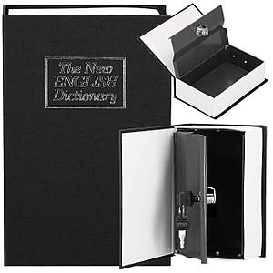 Книга-сейф (кешбокс) Springos 24 x 16 x 5.5 см для зберігання грошей і цінностей HA5046 Poland