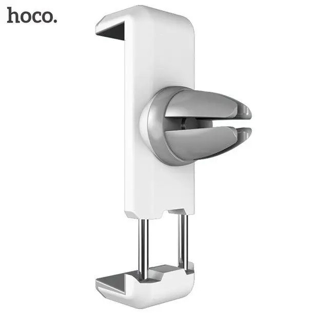 Автоутримувач для телефону Hoco CPH01 Mobile Holder for car outlet. VH-323 Колір: білий