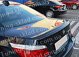 Спойлер Bmw E60 (спийлер на кришку багажника БМВ Е60), фото 3