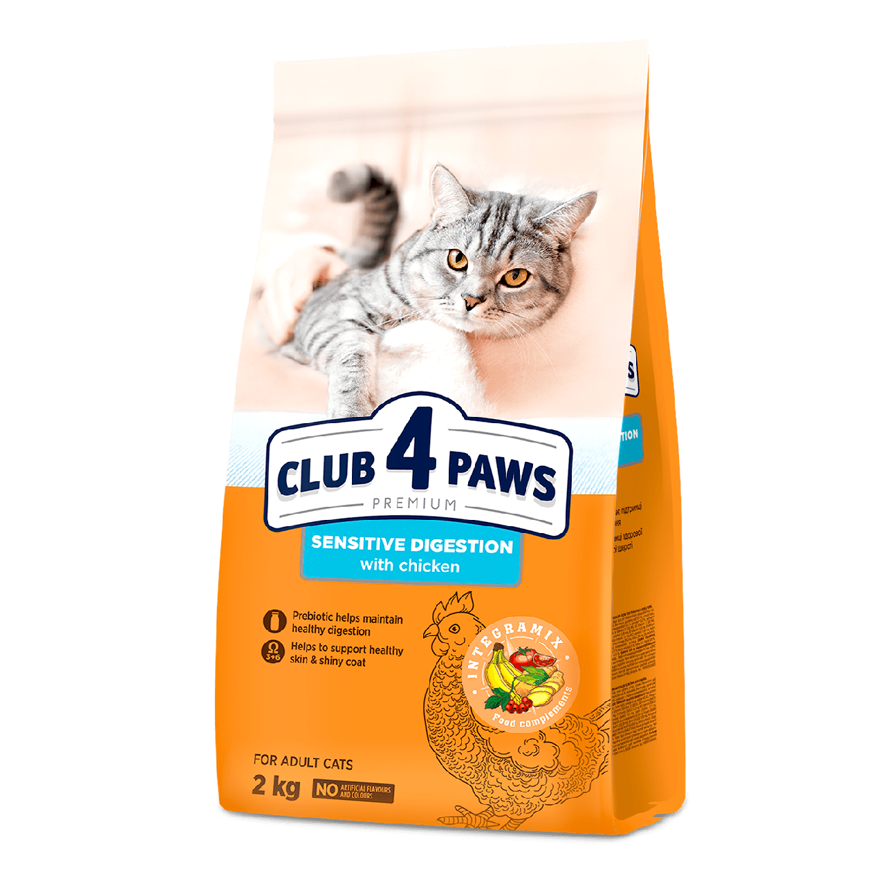 Купити CLUB 4 PAWS Premium (Клуб 4 Лапи) Повнораціонний сухий корм для