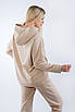 Жіночий костюм спортивний бежевий 23938 (2000000095127), фото 3