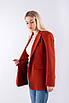 Піджак жіночий прямий оранжевий 4040 (2000000096285), фото 5